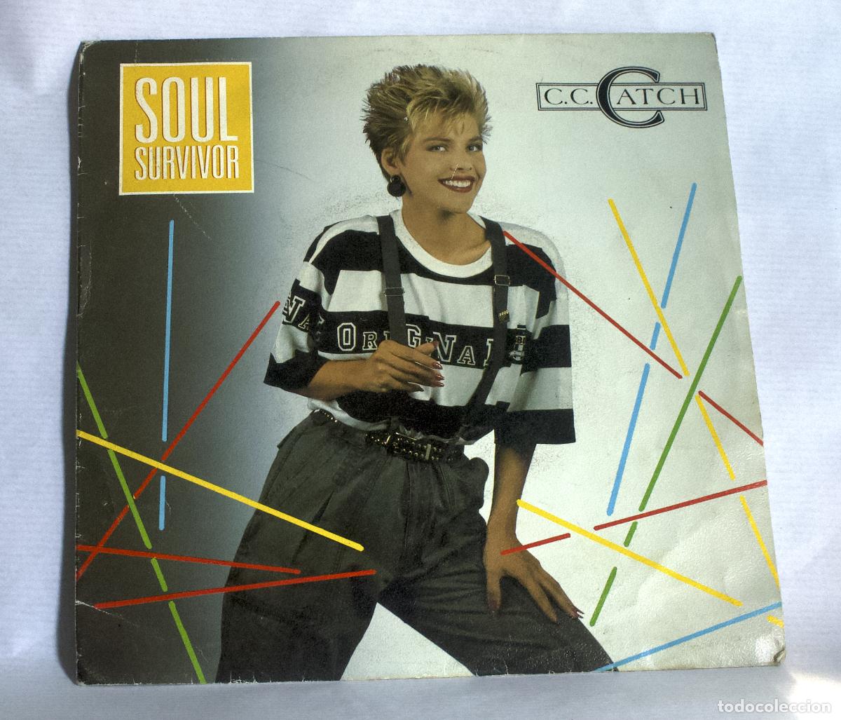 Discos de vinilo: C.C. Catch &ndash; Soul Survivor &ndash; Single 45 RPM &ndash; Edici&oacute;n original Alemania &ndash; Hansa Records