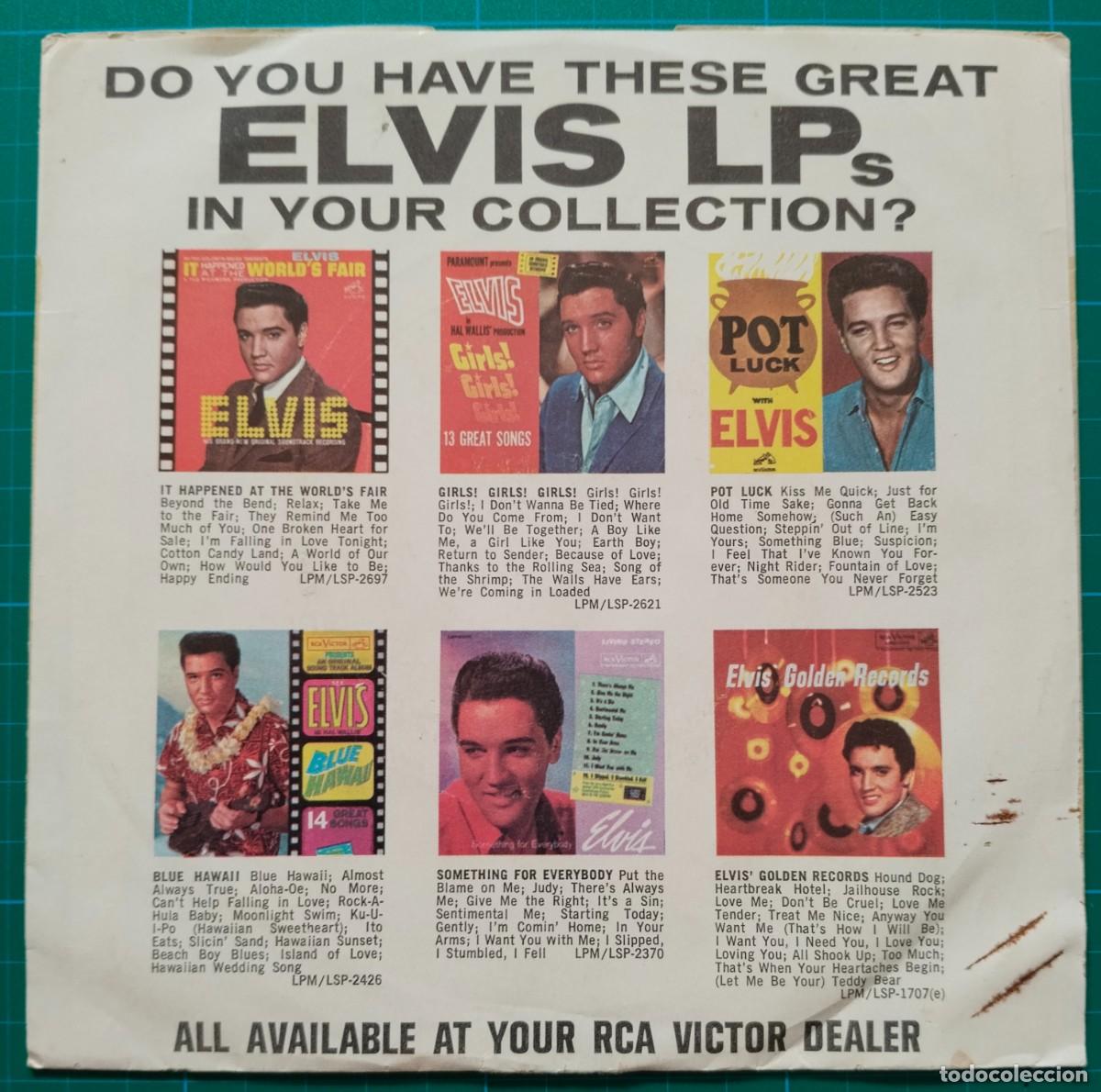 Discos de vinilo: Elvis Presley / RCA 47- 8188 - Foto 2