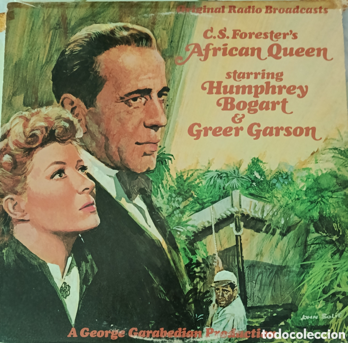 Discos de vinilo: Greer Garson / Humphey Bogart Lp sello Mark records editado en USA.