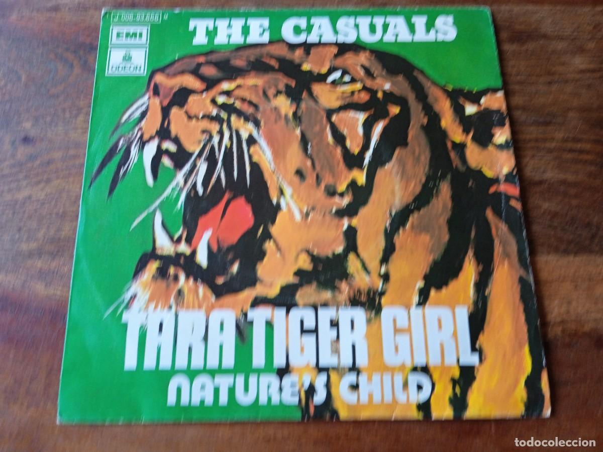Discos de vinilo: The Casuals - Tara Tiger Girl, Nature's Child - Single original EMI Odeon 1972