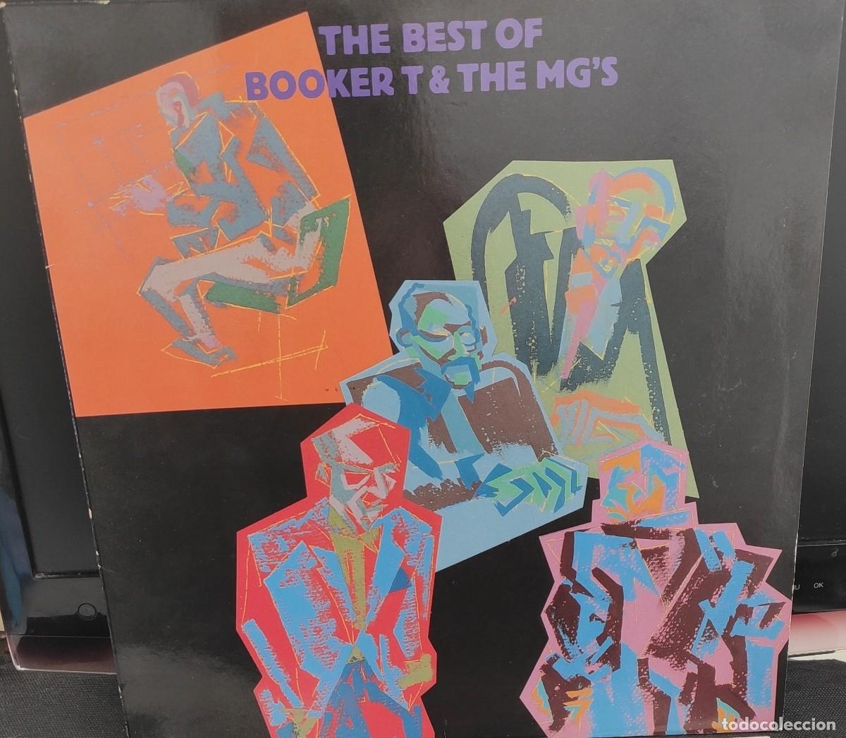 Discos de vinilo: Vinilo LP Booker T & The MG's - &rdquo;The Best of&rdquo; 1984 - Prensaje Alem&aacute;n (Alsdorf) corte SST