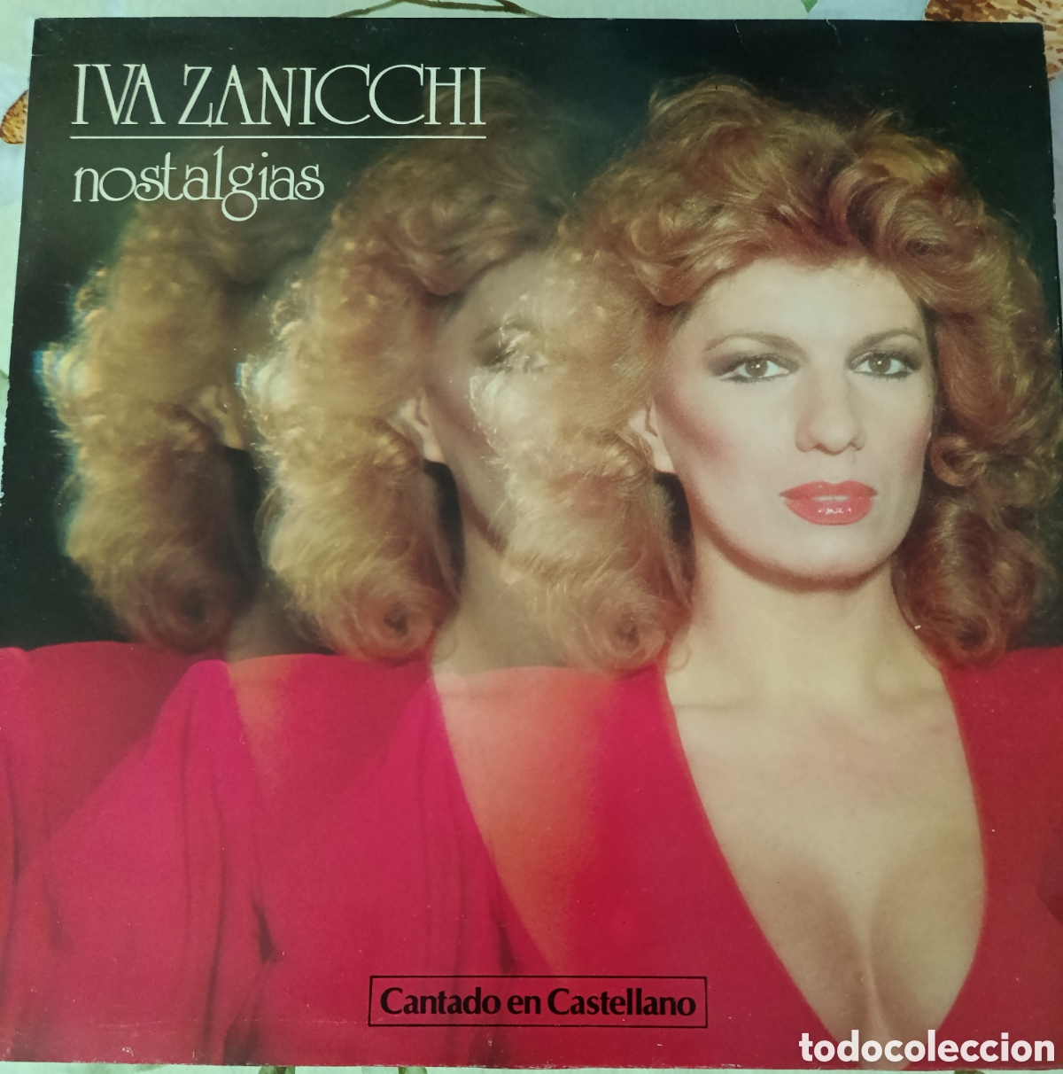 Discos de vinilo: Iva Zanicchi canta en Espa&ntilde;ol Lp sello Epic editado en Espa&ntilde;a a&ntilde;o 1981.