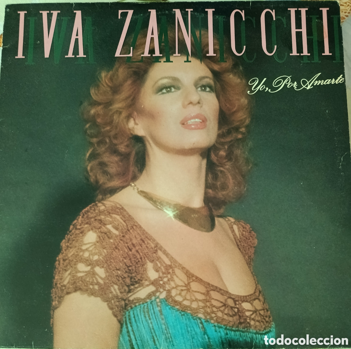 Discos de vinilo: Iva Zanicchi canta en Espa&ntilde;ol Lp sello Epic editado en Espa&ntilde;a a&ntilde;o 1982.