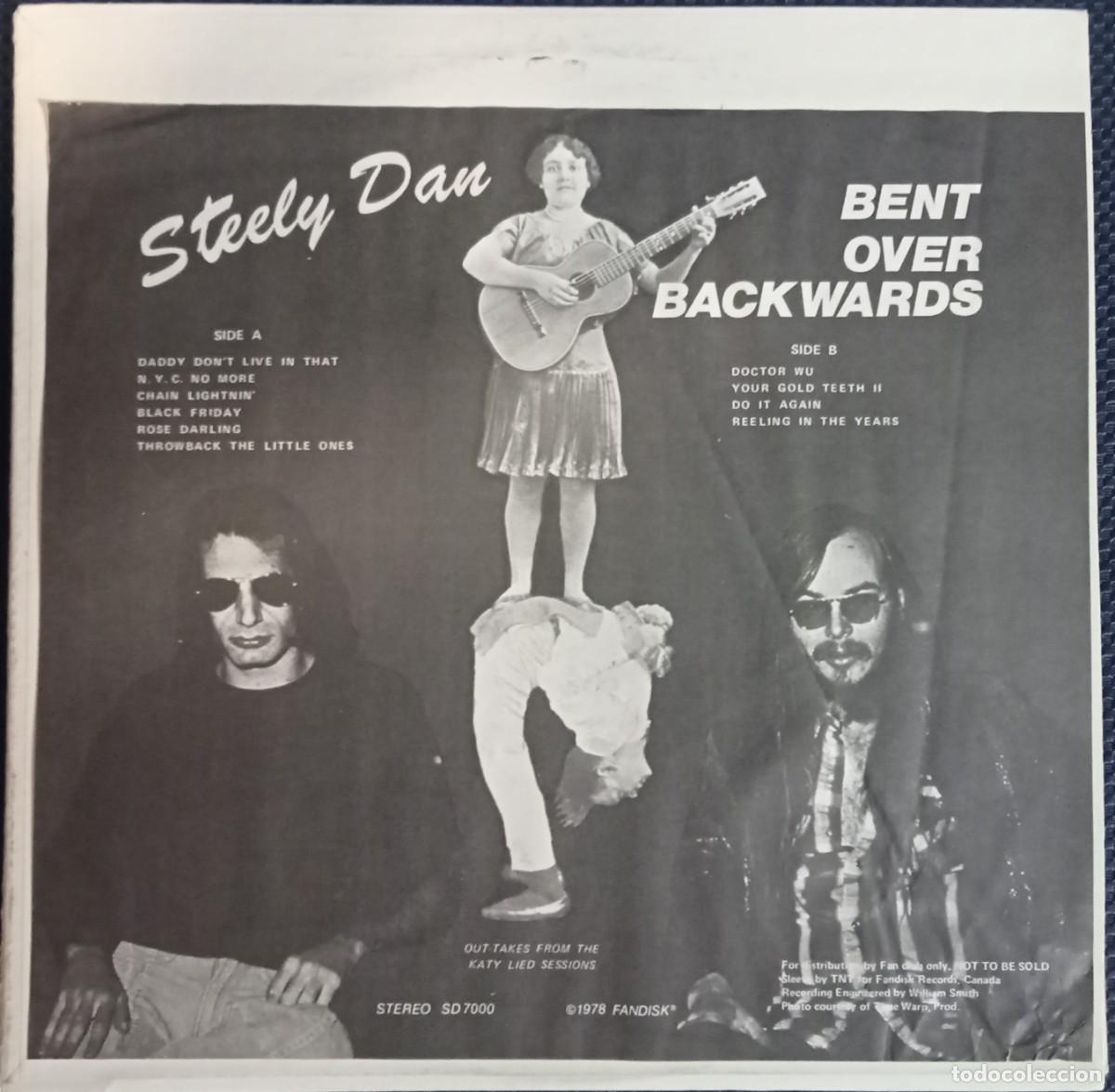 Discos de vinilo: Steely Dan - Bent over Backwards 1lp studio/live 73, htf!!! - Foto 1