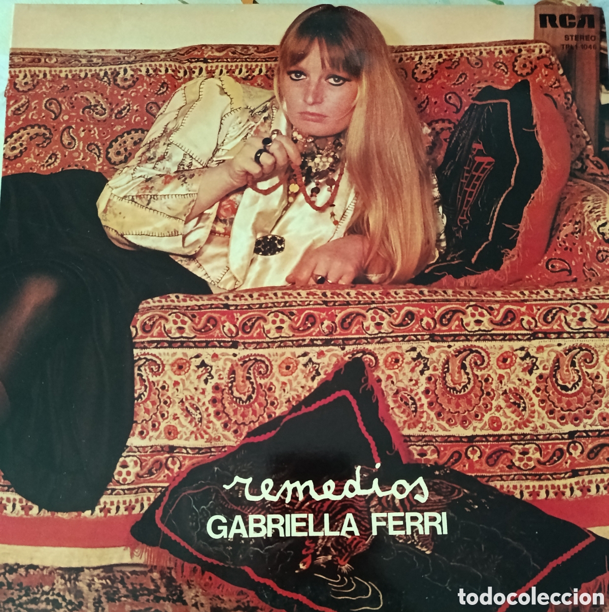 Discos de vinilo: Gabriella Ferri Lp portada doble sello RCA Italiana editado en Italia a&ntilde;o 1974.