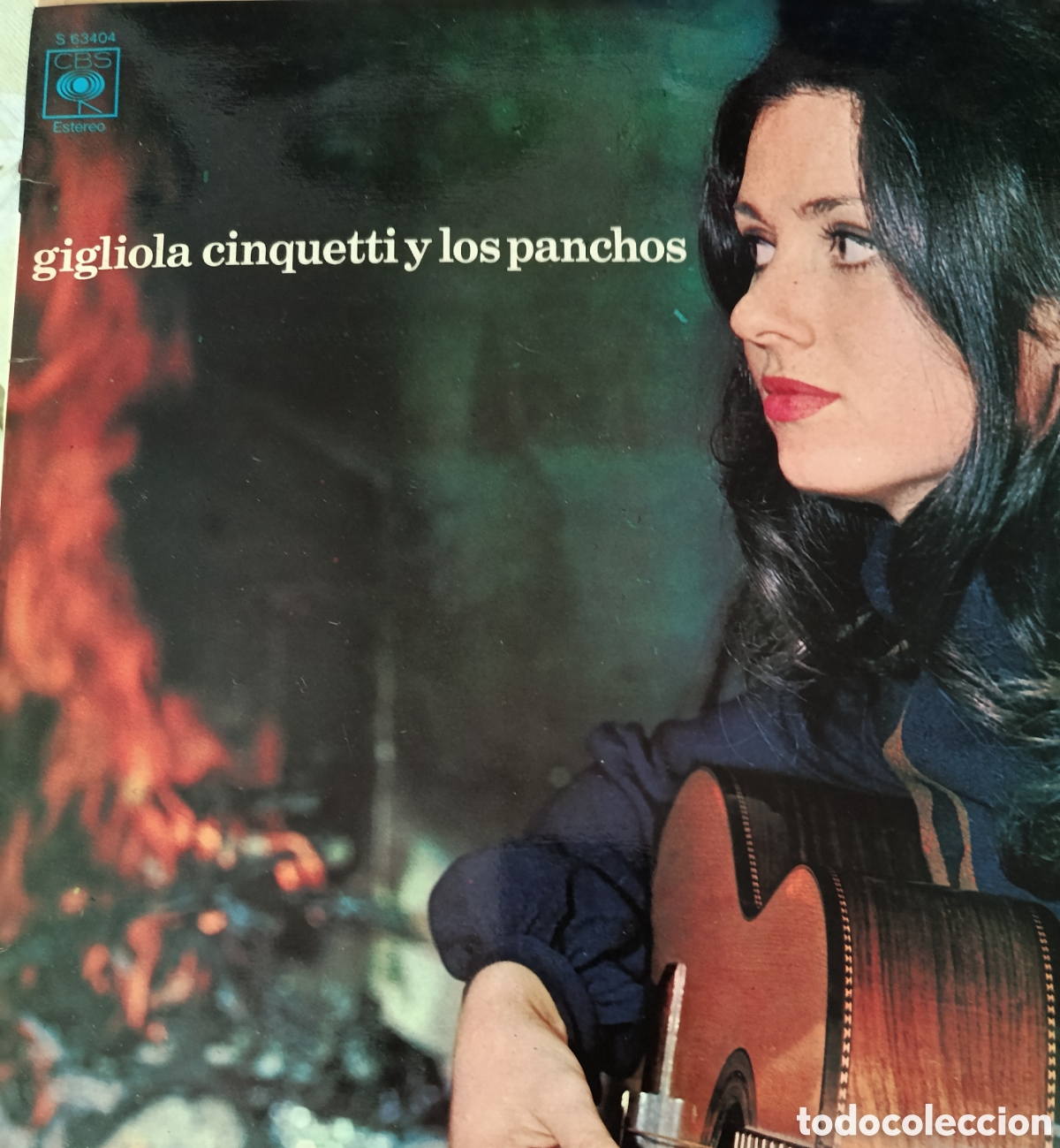 Discos de vinilo: Gigliola Cinquetti y Los Panchos Lp sello CBS editado en Espa&ntilde;a a&ntilde;o 1972.