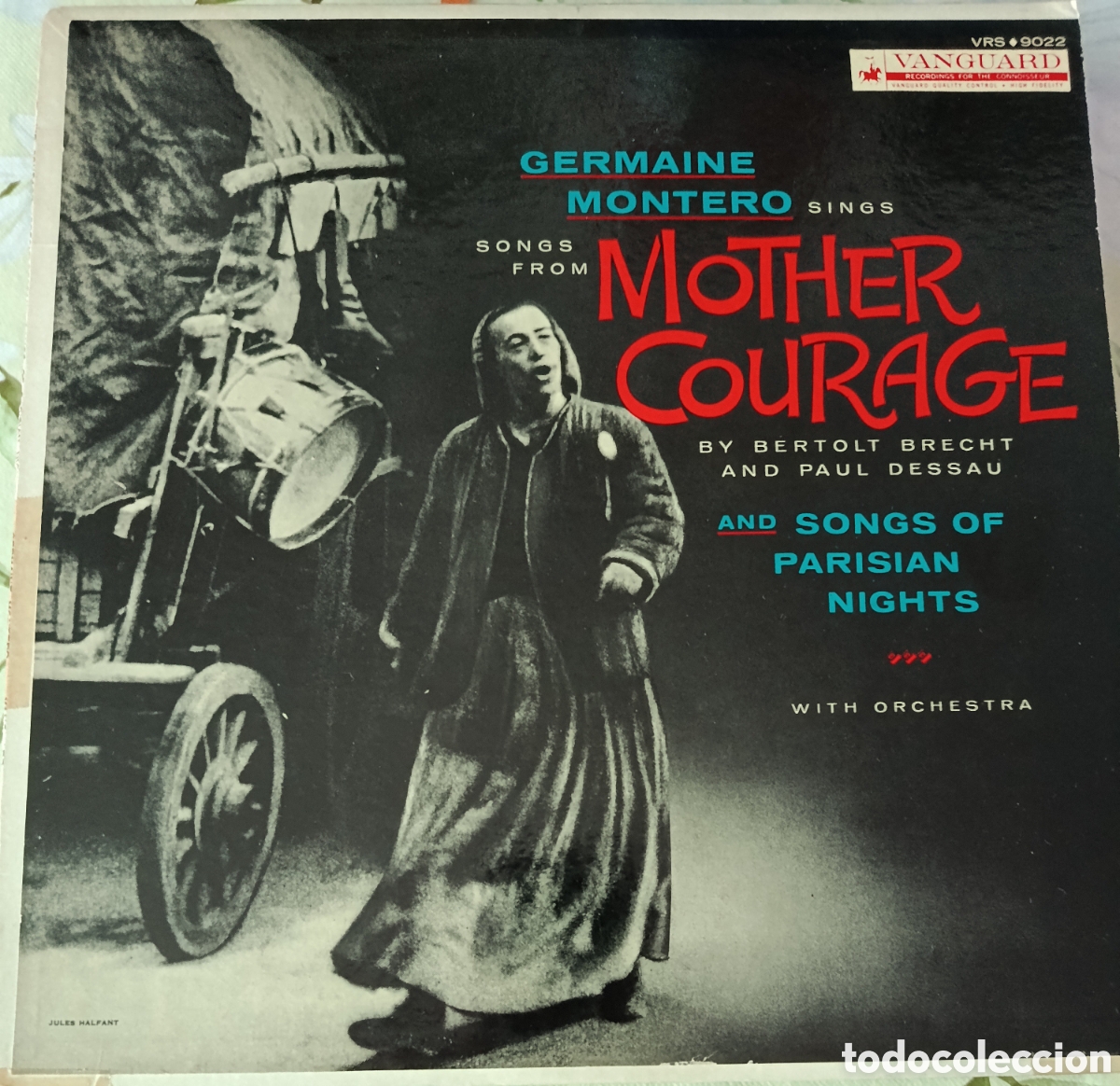 Discos de vinilo: Germaine Montero Lp sello Vanguard editado en USA.