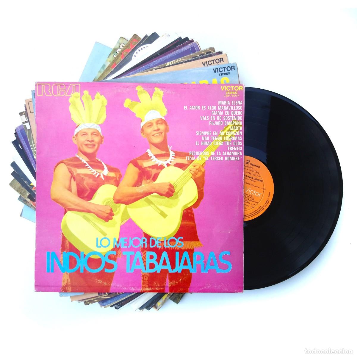Discos de vinilo: LOS iNdiOS TABAJARAS Lote 16 LP The Very Thought Of You La Reina De Saba Temas Clasicos Secret Love