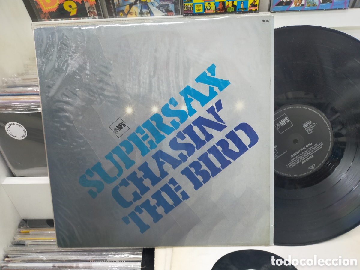 Discos de vinilo: Supersax LP chasin' the bird Alemania 19