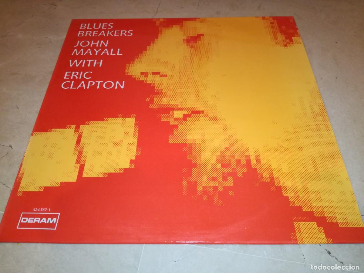 Discos de vinilo: JOHN MAYALL WITH ERIC CLAPTON-BLUES BREAKERS-EDICI&Oacute;N ESPA&Ntilde;OLA - Foto 1