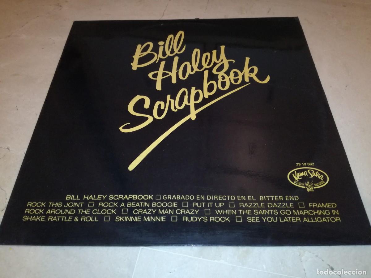 Discos de vinilo: BILL HALEY & THE COMETS- SCRAPBOOK-EDICI&Oacute;N ESPA&Ntilde;OLA-VINILO EN MUY BUEN ESTADO