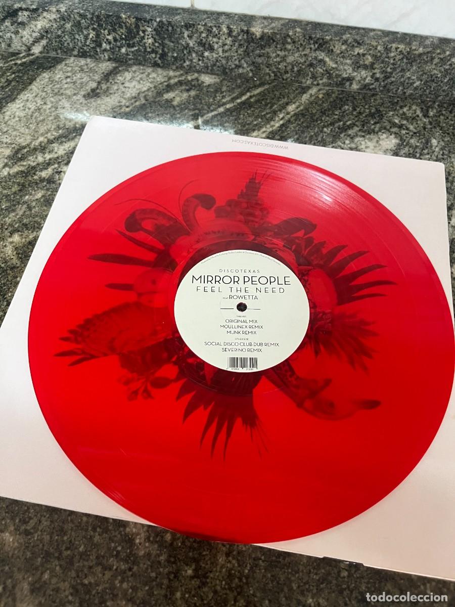 Discos de vinilo: Mirror People Feat. Rowetta Feel The Need - Foto 2