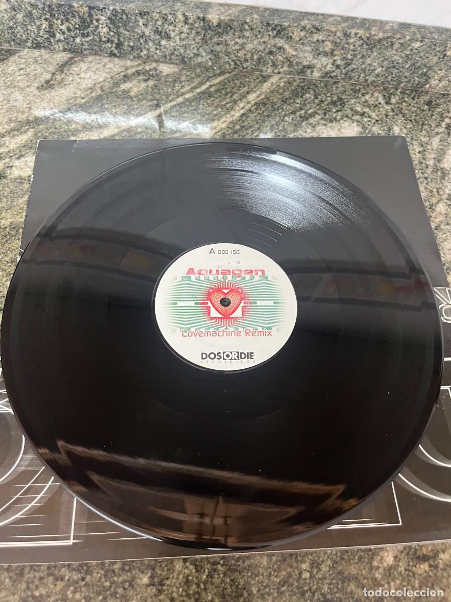 Discos de vinilo: Aquagen Lovemachine Remix - Foto 2