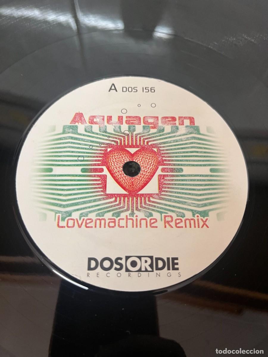 Discos de vinilo: Aquagen Lovemachine Remix - Foto 3