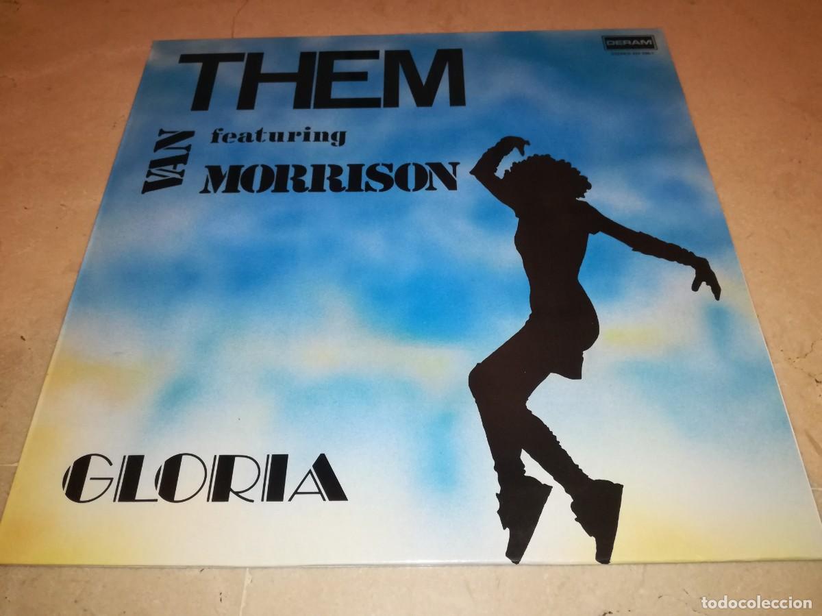 Discos de vinilo: THEM FEATURING VAN MORRISON-GLORIA-EDICI&Oacute;N ESPA&Ntilde;OLA-EN MUY BUEN ESTADO