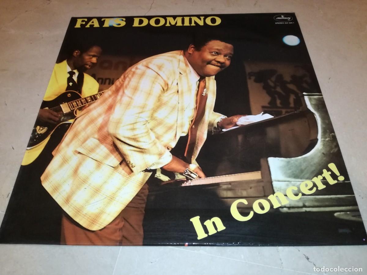 Discos de vinilo: FATS DOMINO-IN CONCERT!-EDICI&Oacute;N ESPA&Ntilde;OLA