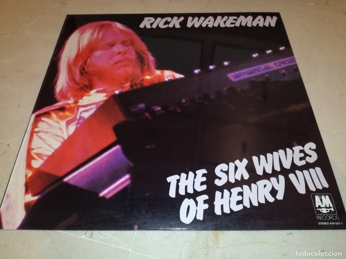 Discos de vinilo: RICK WAKEMAN-THE SIX WIVES OF HENRY VIII-EDICI&Oacute;N ESPA&Ntilde;OLA