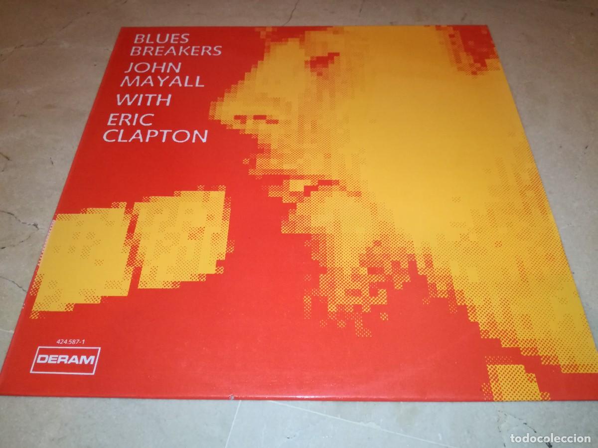 Discos de vinilo: JOHN MAYALL WITH ERIC CLAPTON-BLUES BREAKERS-EDICI&Oacute;N ESPA&Ntilde;OLA - Foto 1