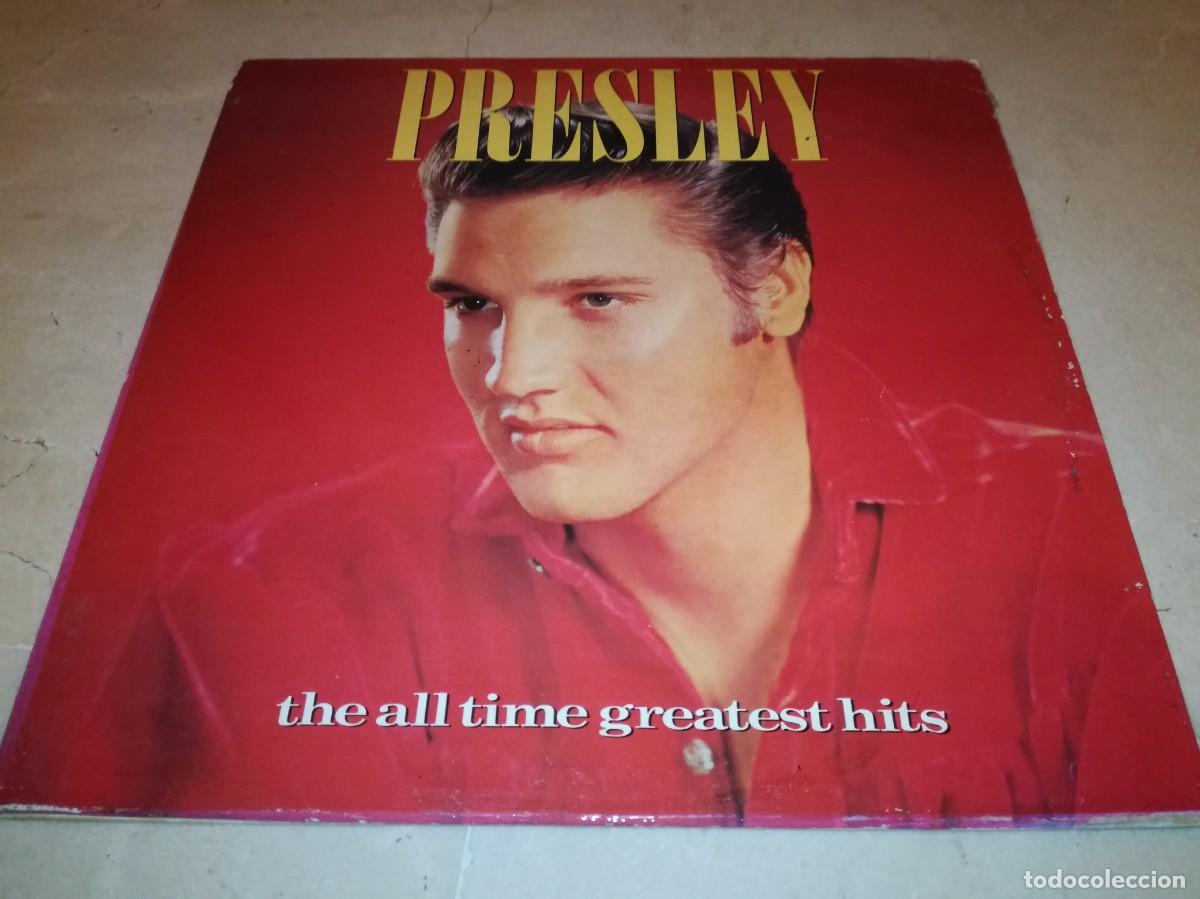 Discos de vinilo: ELVIS PRESLEY-THE ALL TIME GREATEST HITS-DOBLE LP-ORIGINAL ESPA&Ntilde;OL 1988