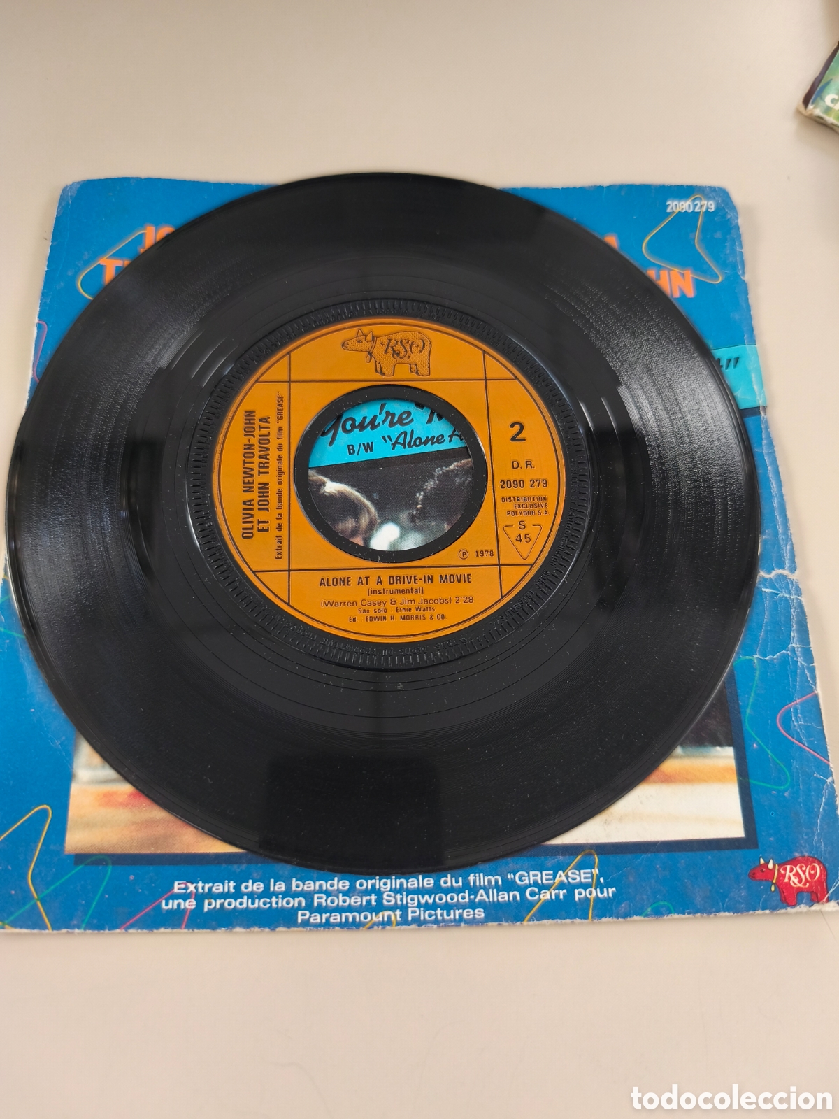 Discos de vinilo: Banda sonora original Grease - Foto 4