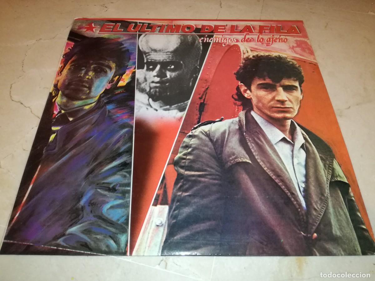 Discos de vinilo: EL ULTIMO DE LA FILA-ENEMIGOS DE LO AJENO-CONTIENE ENCARTE-ORIGINAL 1986
