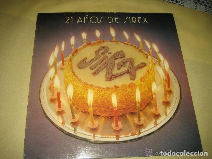 Discos de vinilo: LOS SIREX - 21 A&Ntilde;OS DE LOS SIREX - GRANDES EXITOS ..LP DE 1981 - ARIOLA .