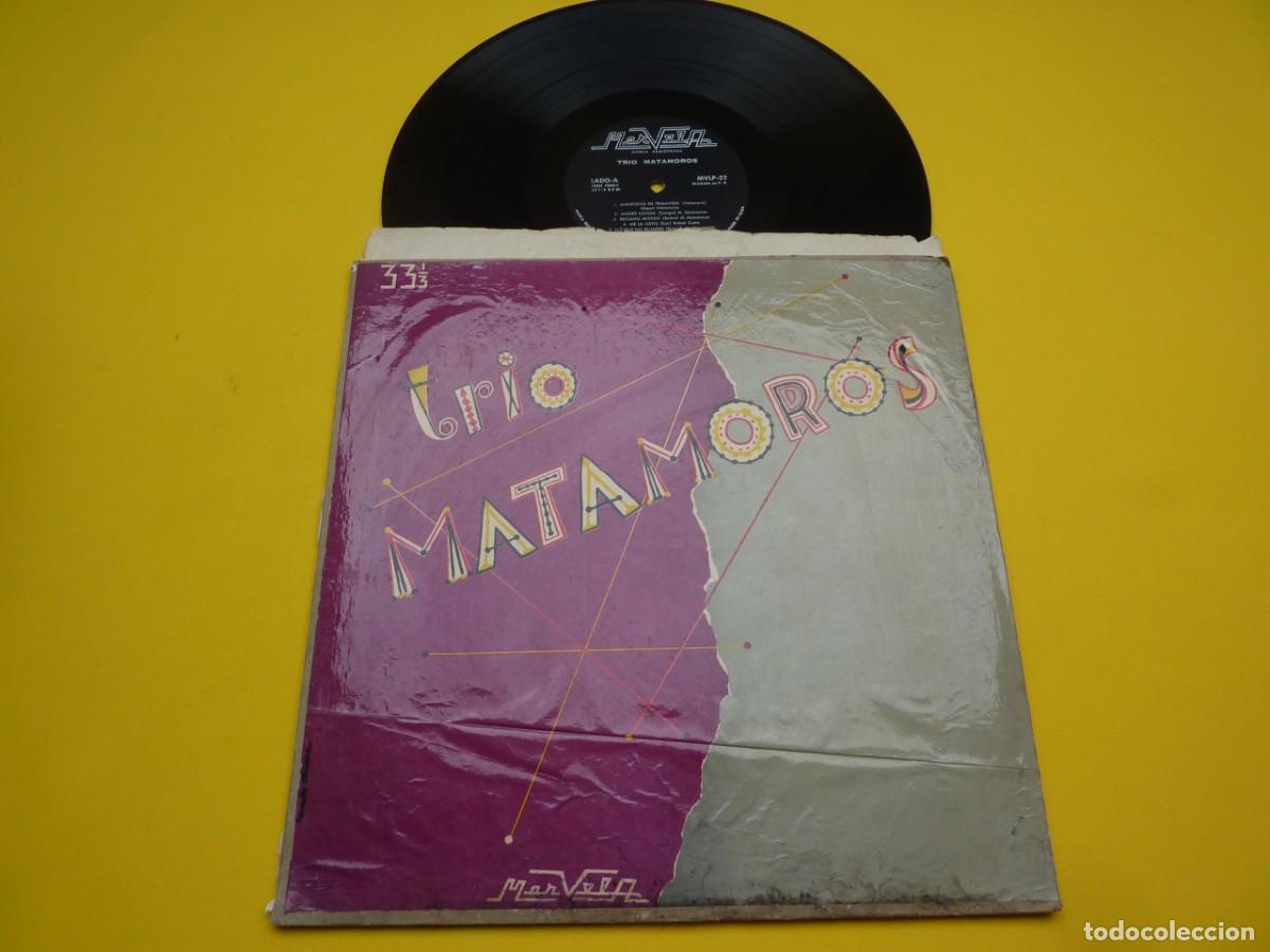 Discos de vinilo: LP TRIO MATAMOROS - Mariposita De Primavera - Edicion CUBANA - MVLP-22 (G/VG++) 5