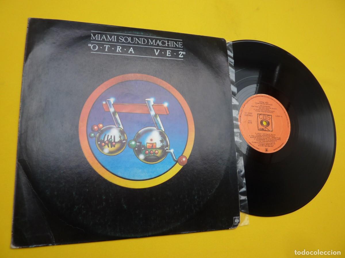 Discos de vinilo: LP MIAMI SOUND MACHINE - Otra Vez - Edicion PERUANA - SE 8550 - Gloria Estefan (EX-/VG++) 5