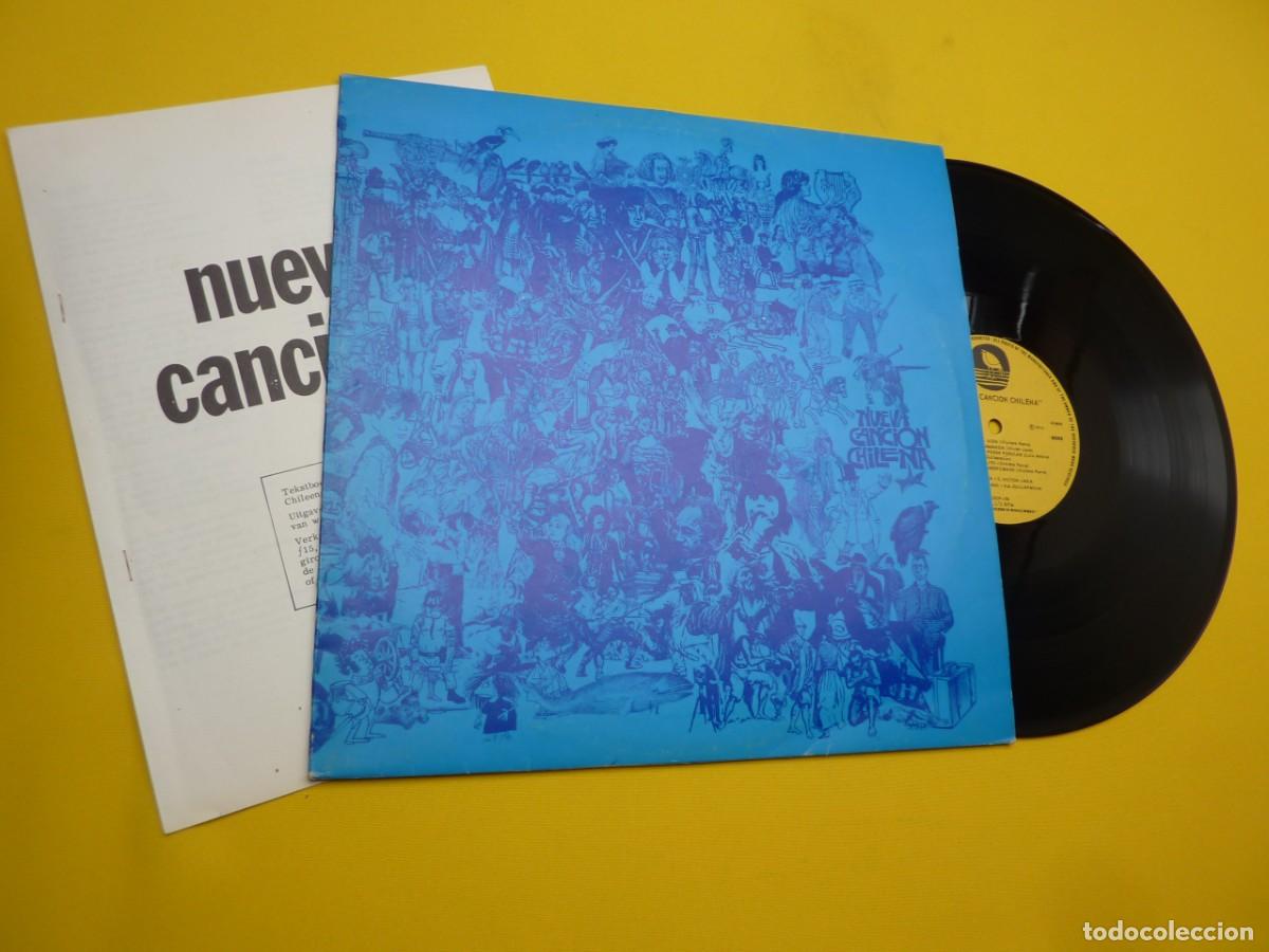 Discos de vinilo: LP LA NUEVA CANCION CHILENA - Edicion HOLANDESA - DCP-39 - Violeta Parra - Victor Jara (EX+/VG++) 5