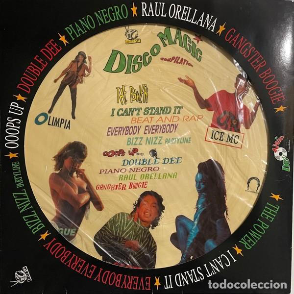 Discos de vinilo: DISCO MAGIC - DISCO PICTURE - VARIOS MUSICA DANCE .LP DE EDICION ITALIA .MUY RARO ..BLAC BOX ..ETC