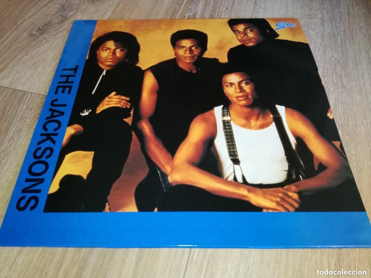 Discos de vinilo: THE JACKSONS - GRANDES EXITOS ..LP DE 1989 - INCLUYE EXITOS JUNTO A MICHAEL JACKSON .