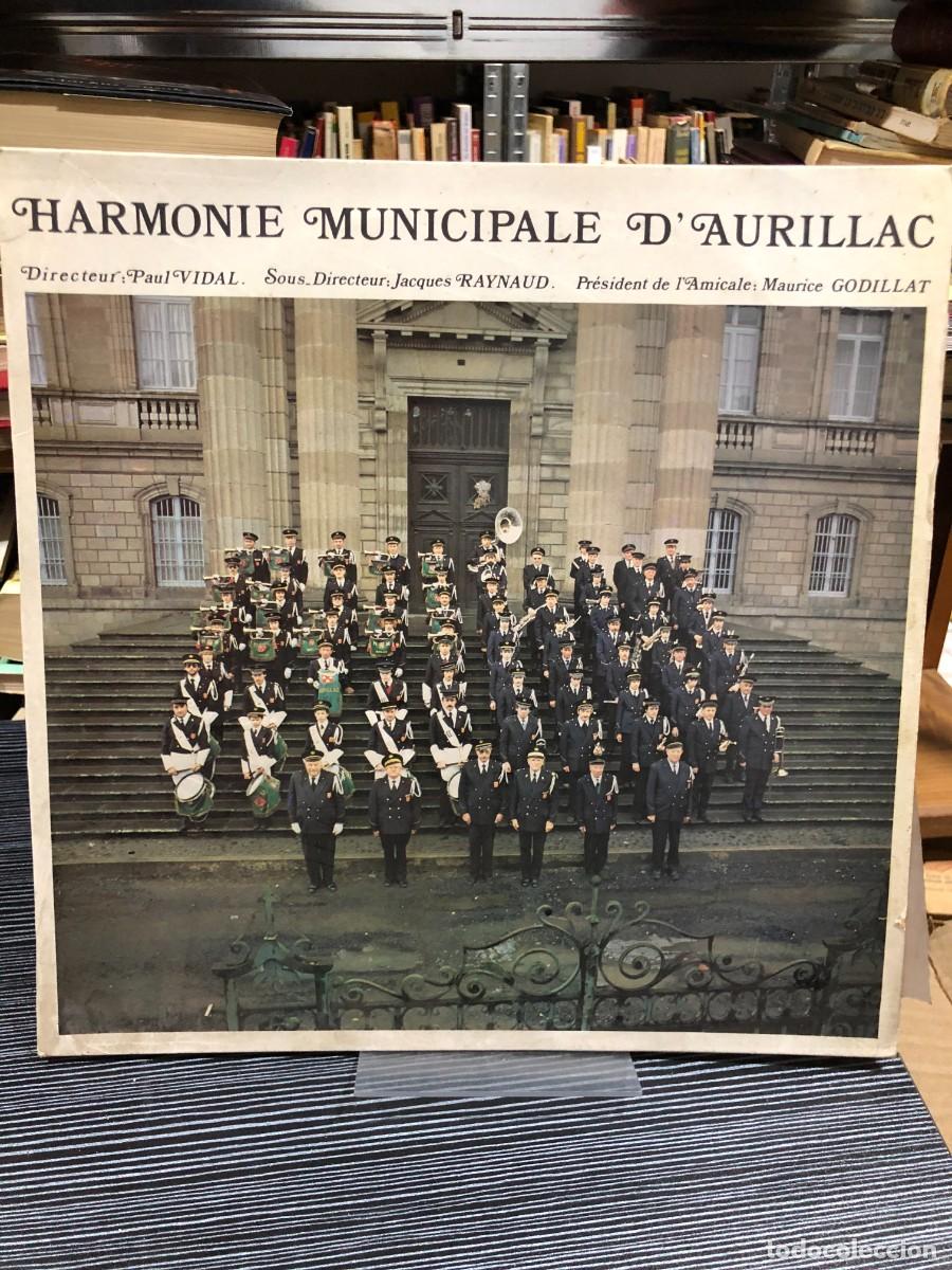 Discos de vinilo: Harmonie Municipale D'Aurillac Banda municipal francesa dirigida por Paul Vidal