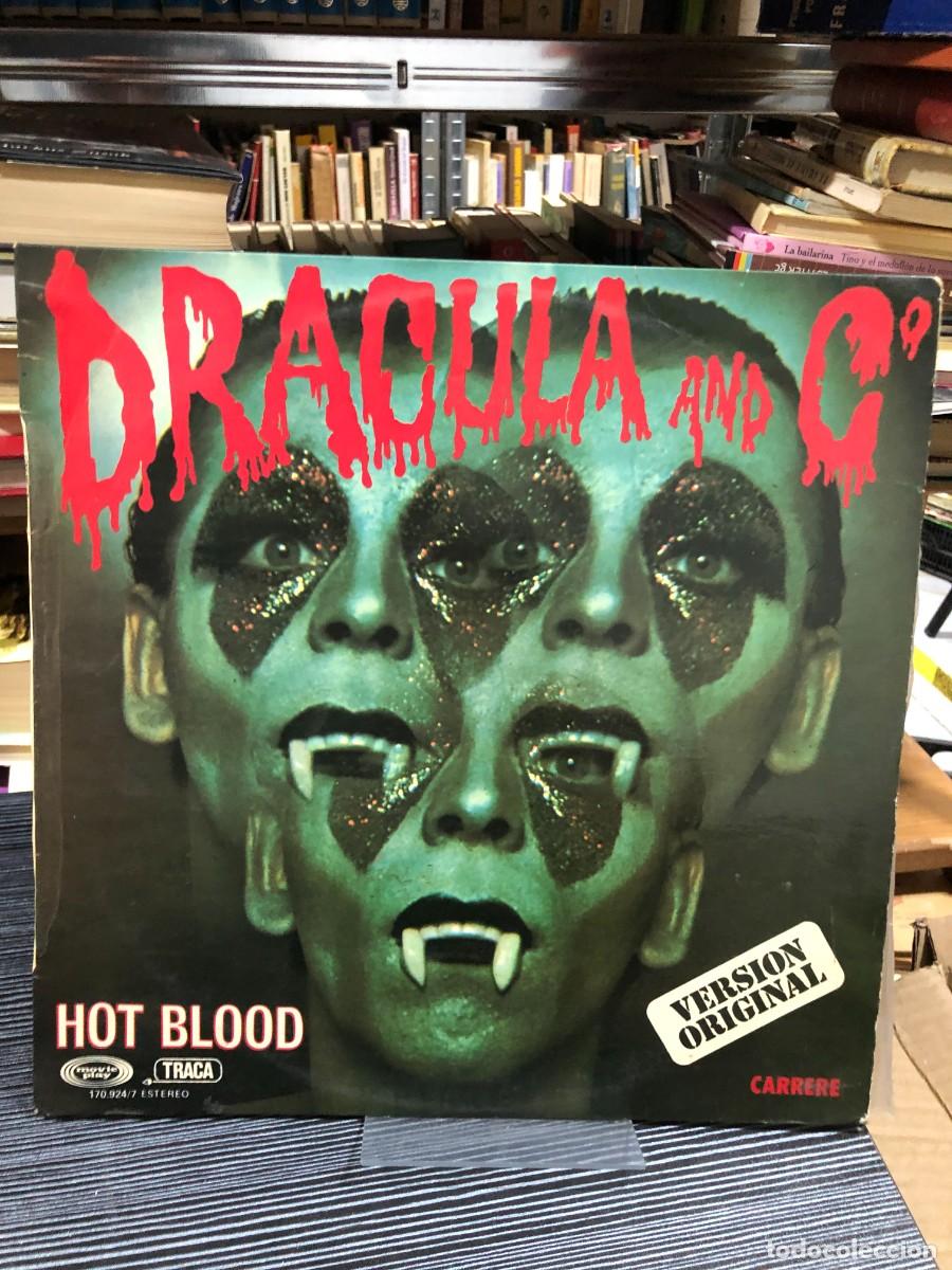 Discos de vinilo: Dracula and Co Carrere - Movieplay / Hot Blood (Cl&aacute;sico Disco/Eurodisco, 1977)