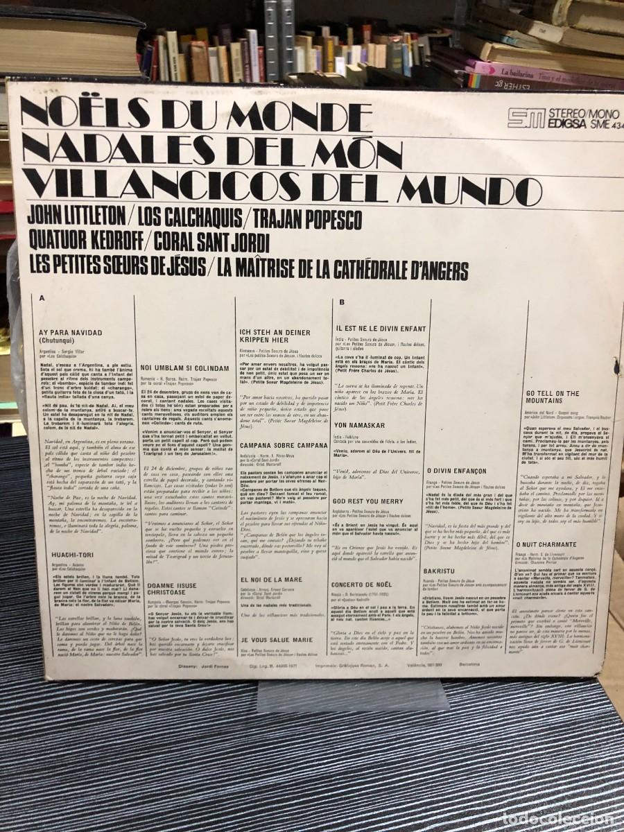 Discos de vinilo: No&euml;ls du Monde / Nadales del M&oacute;n - Foto 2
