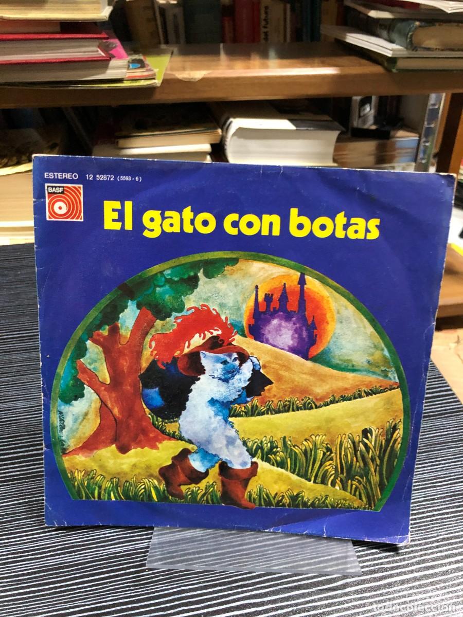 Discos de vinilo: El gato con botas BASF / Serie infantil de los 70 - Foto 1