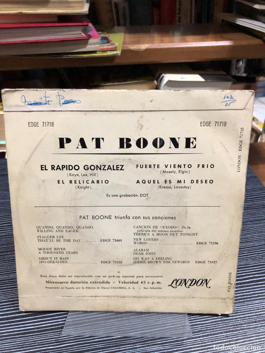 Discos de vinilo: Pat Boone (EP) London Records - Foto 2