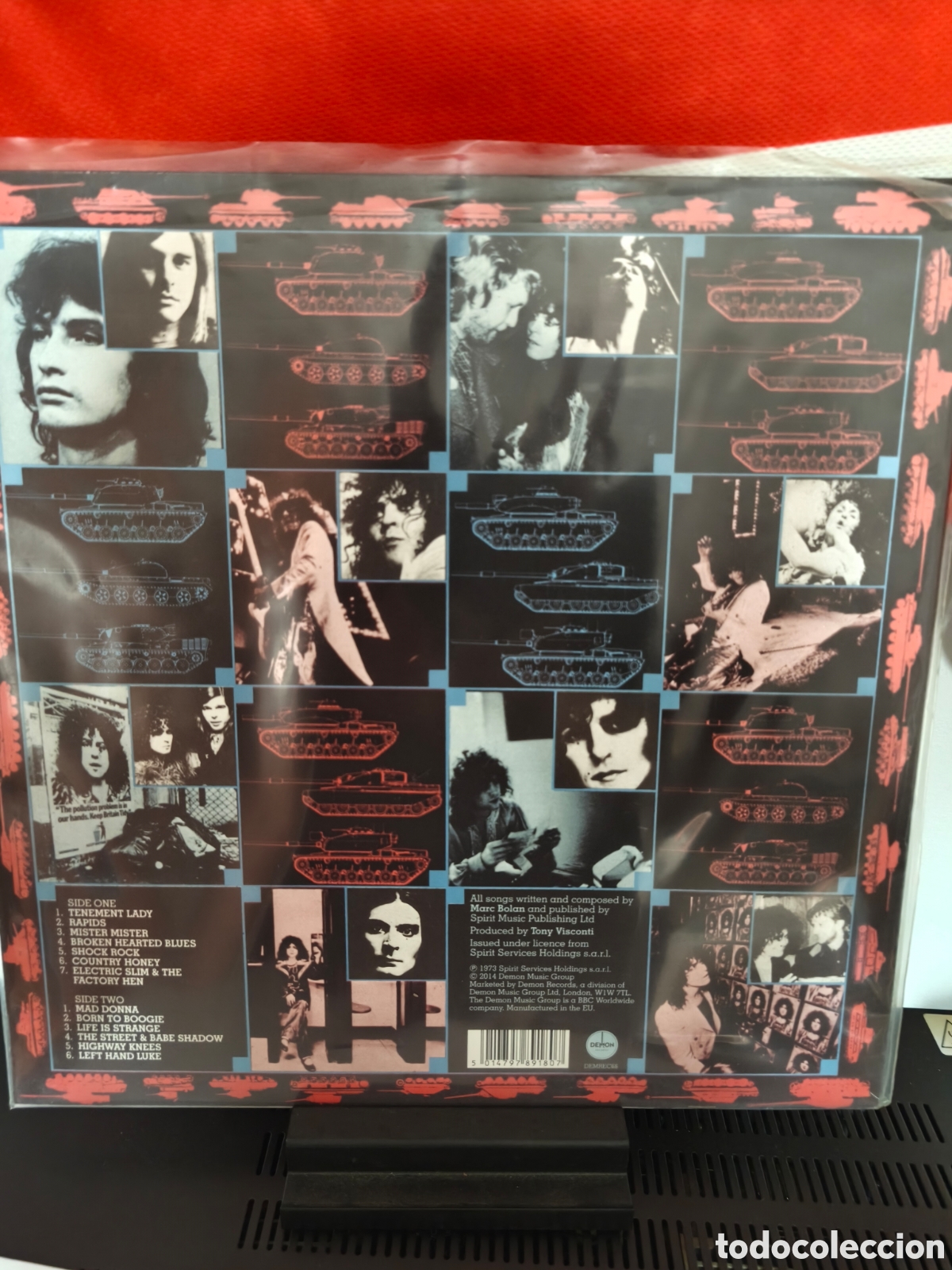 Discos de vinilo: T.Rex: Tanx LP 180gr UK - Foto 2