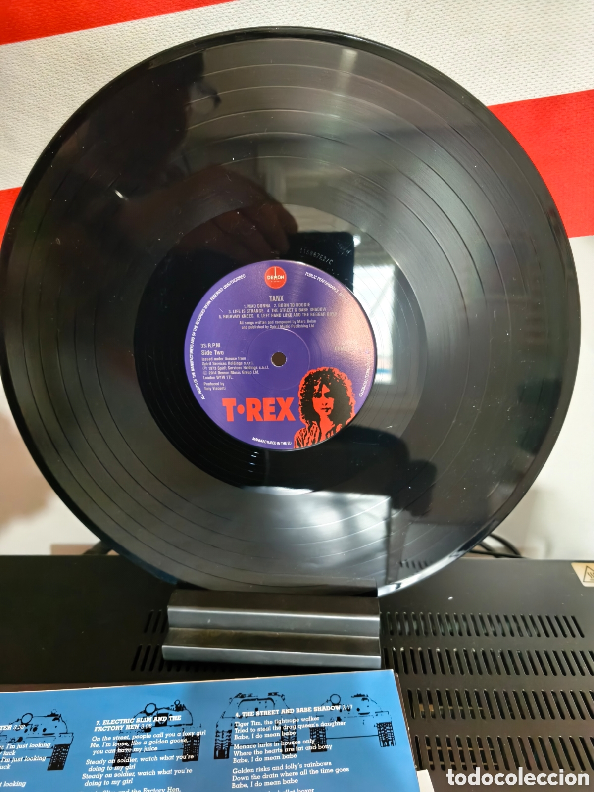 Discos de vinilo: T.Rex: Tanx LP 180gr UK - Foto 6