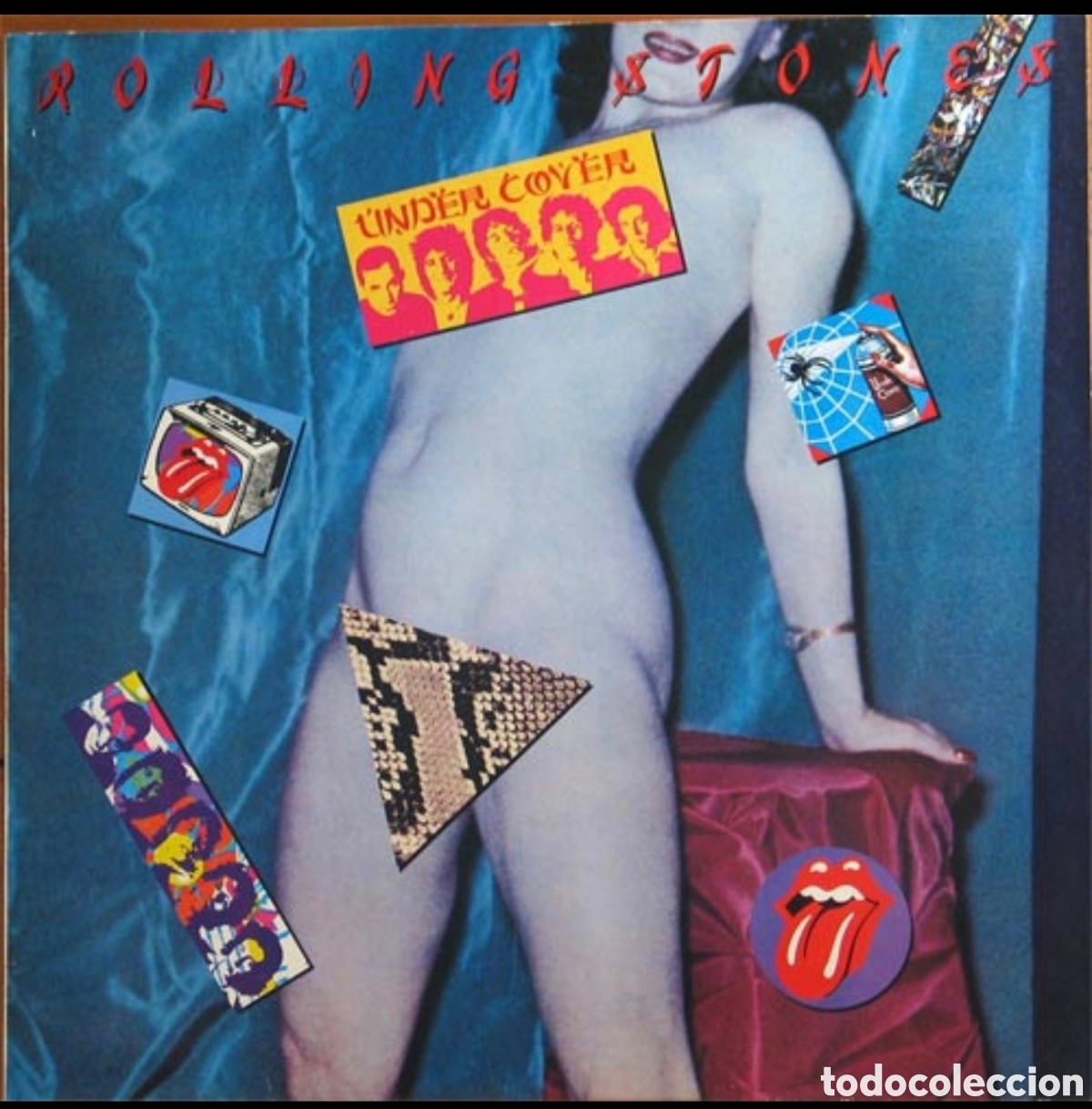 Discos de vinilo: The Rolling Stones: Undercover LP 1983 Europa