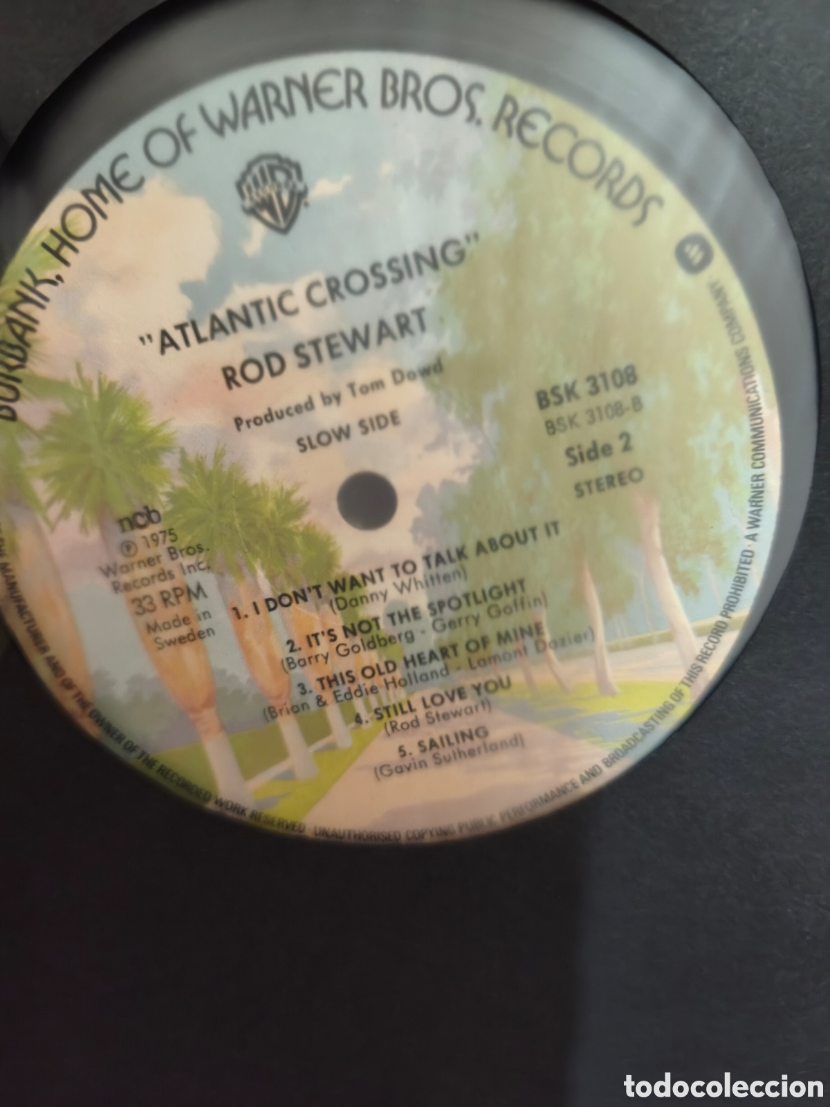 Discos de vinilo: Rod Stewart: Atlantic Crossing LP 1977 - Foto 6