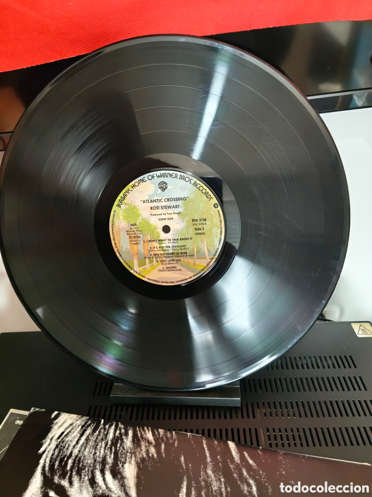 Discos de vinilo: Rod Stewart: Atlantic Crossing LP 1977 - Foto 7