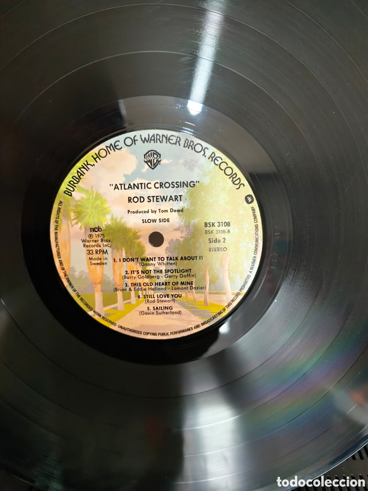 Discos de vinilo: Rod Stewart: Atlantic Crossing LP 1977 - Foto 8