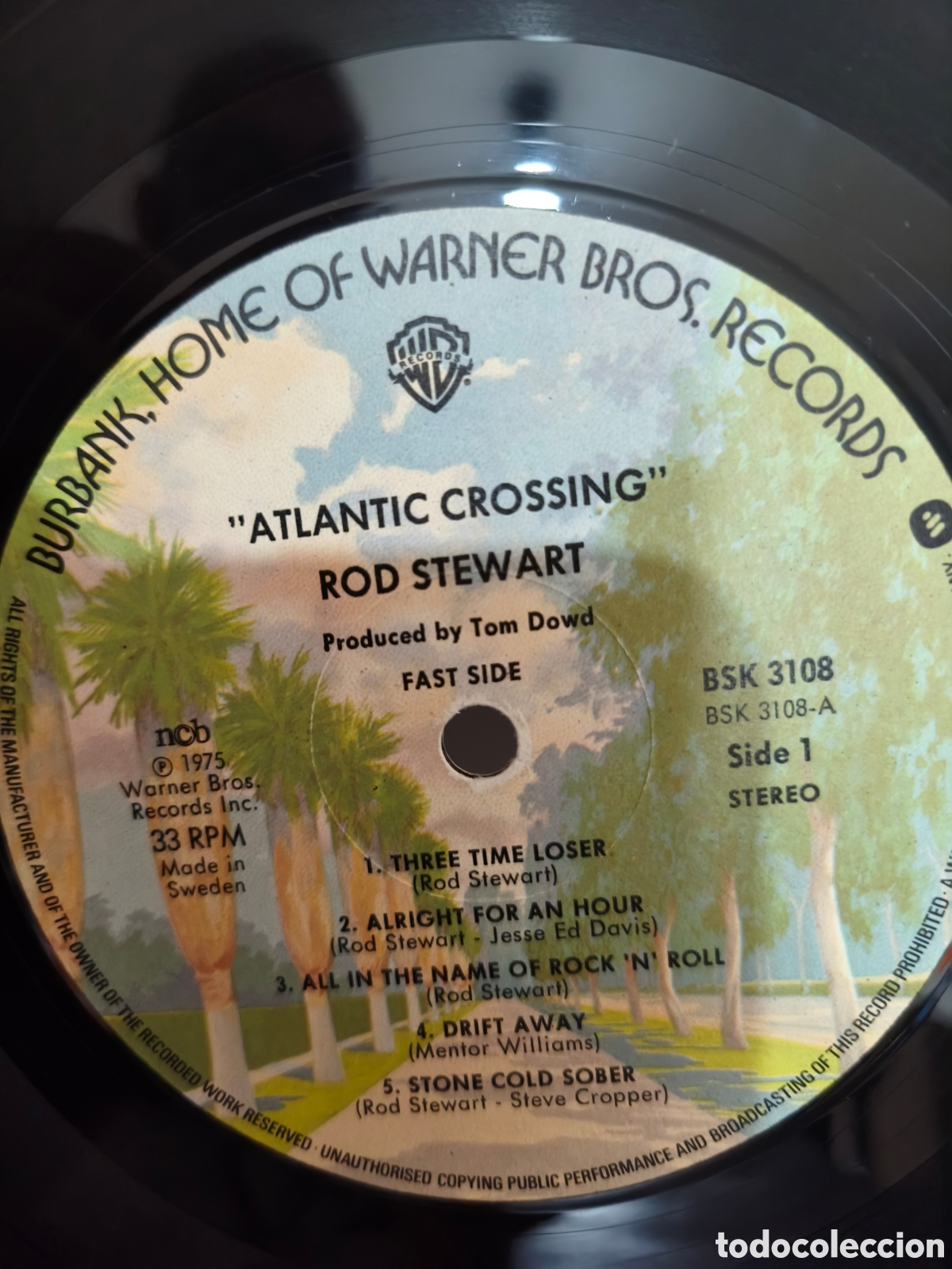 Discos de vinilo: Rod Stewart: Atlantic Crossing LP 1977 - Foto 10