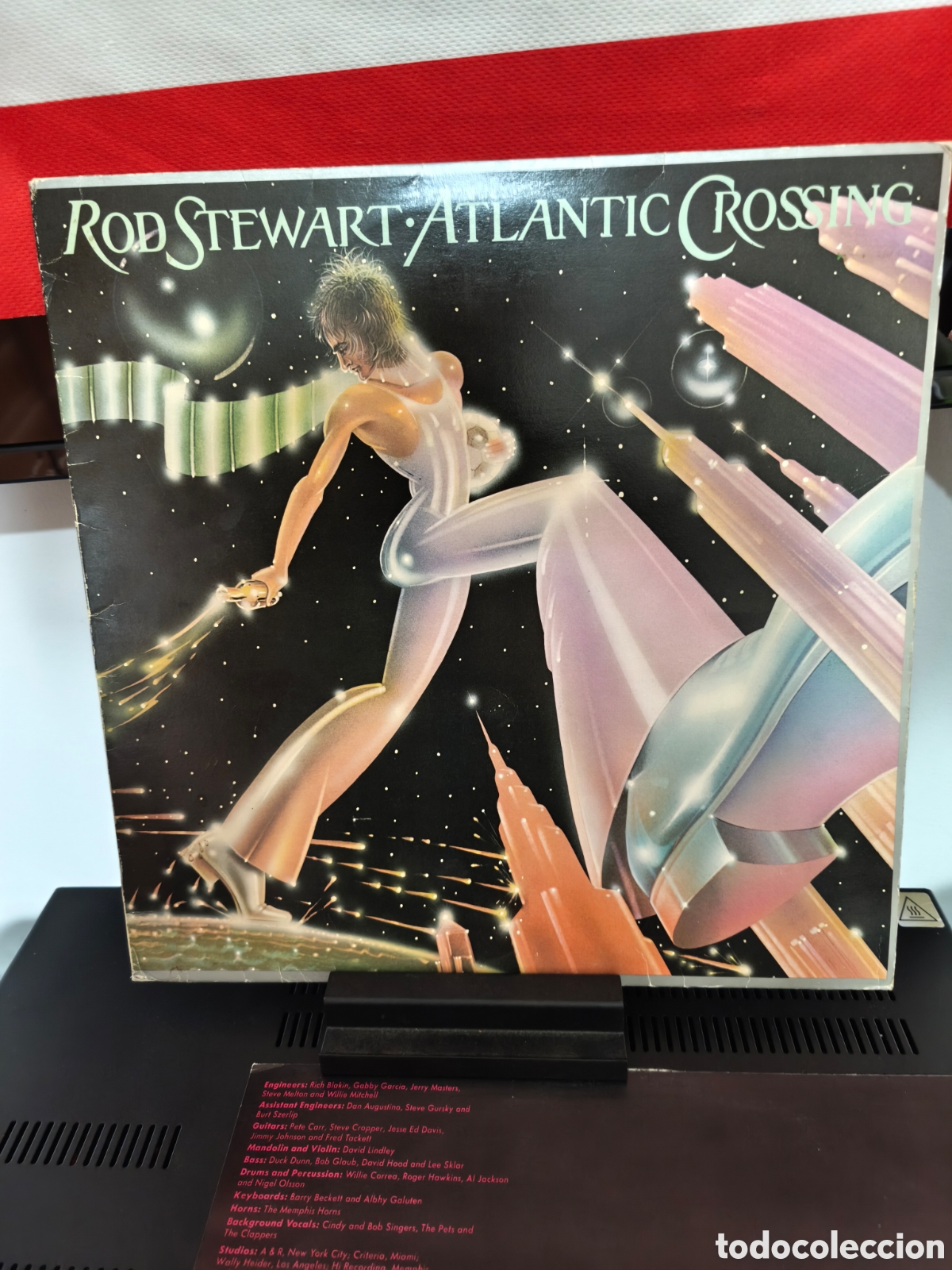 Discos de vinilo: Rod Stewart: Atlantic Crossing LP 1977
