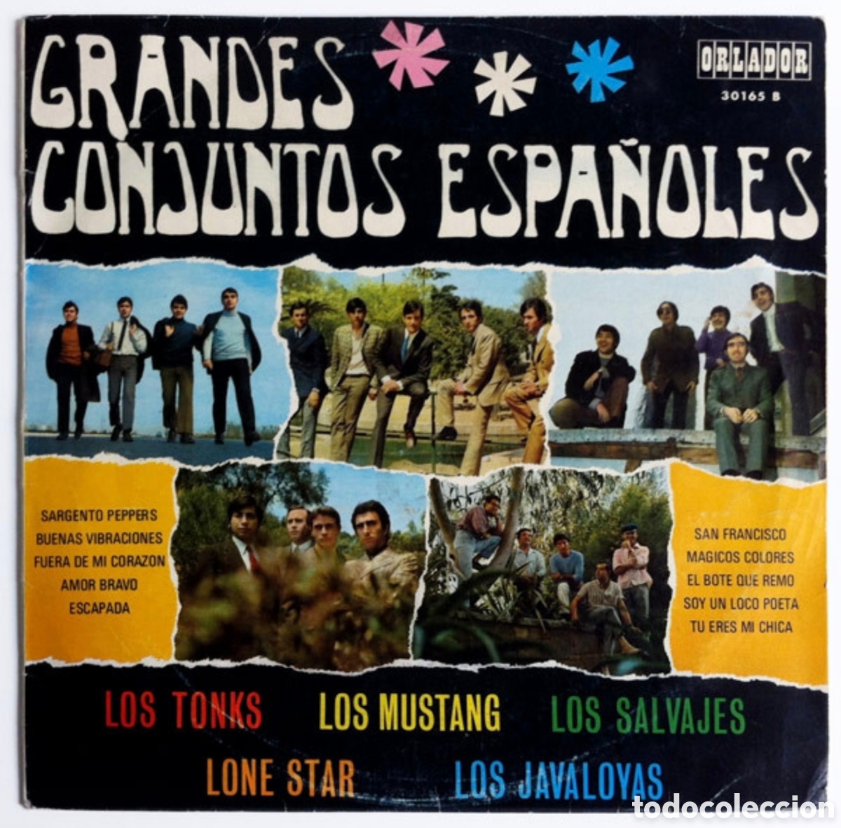 Discos de vinilo: Grandes Conjuntos Espa&ntilde;oles LP 10&rdquo; 1968 - Spain