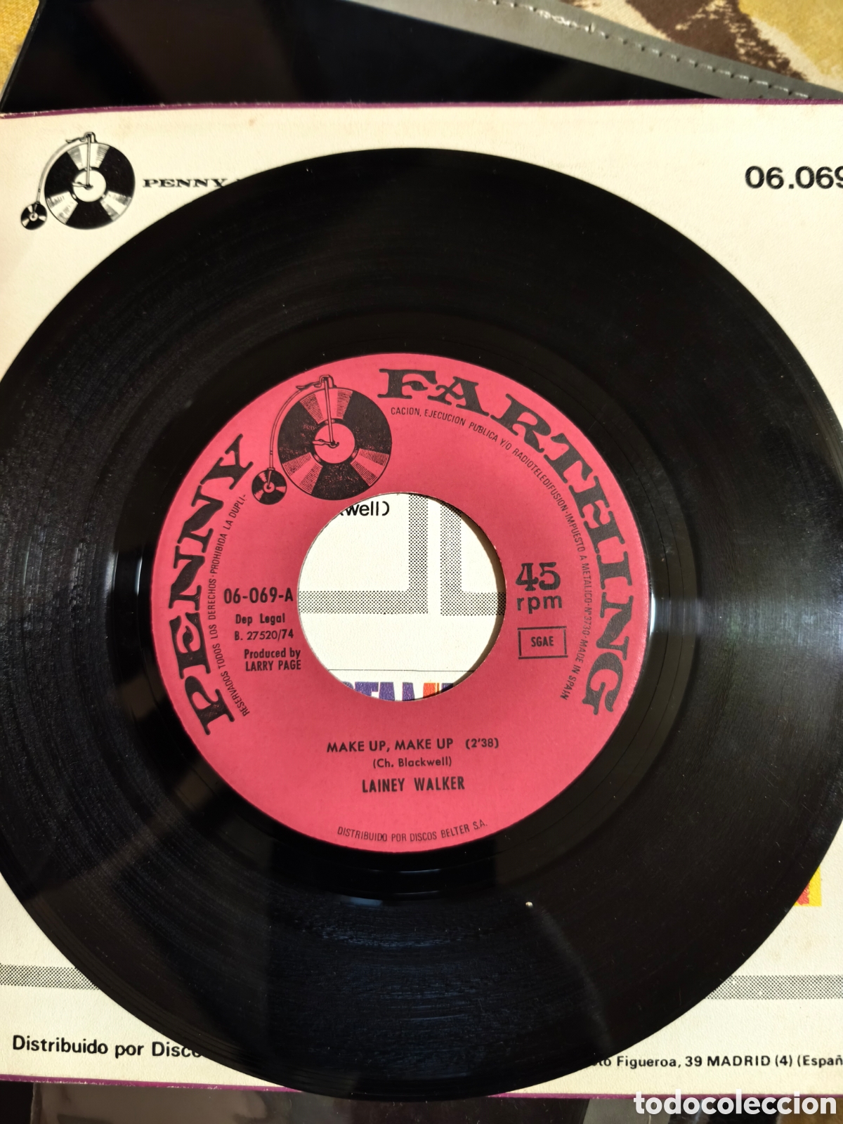 Discos de vinilo: Lainey Walker: Make Up, Make Up / Guilty - Foto 3