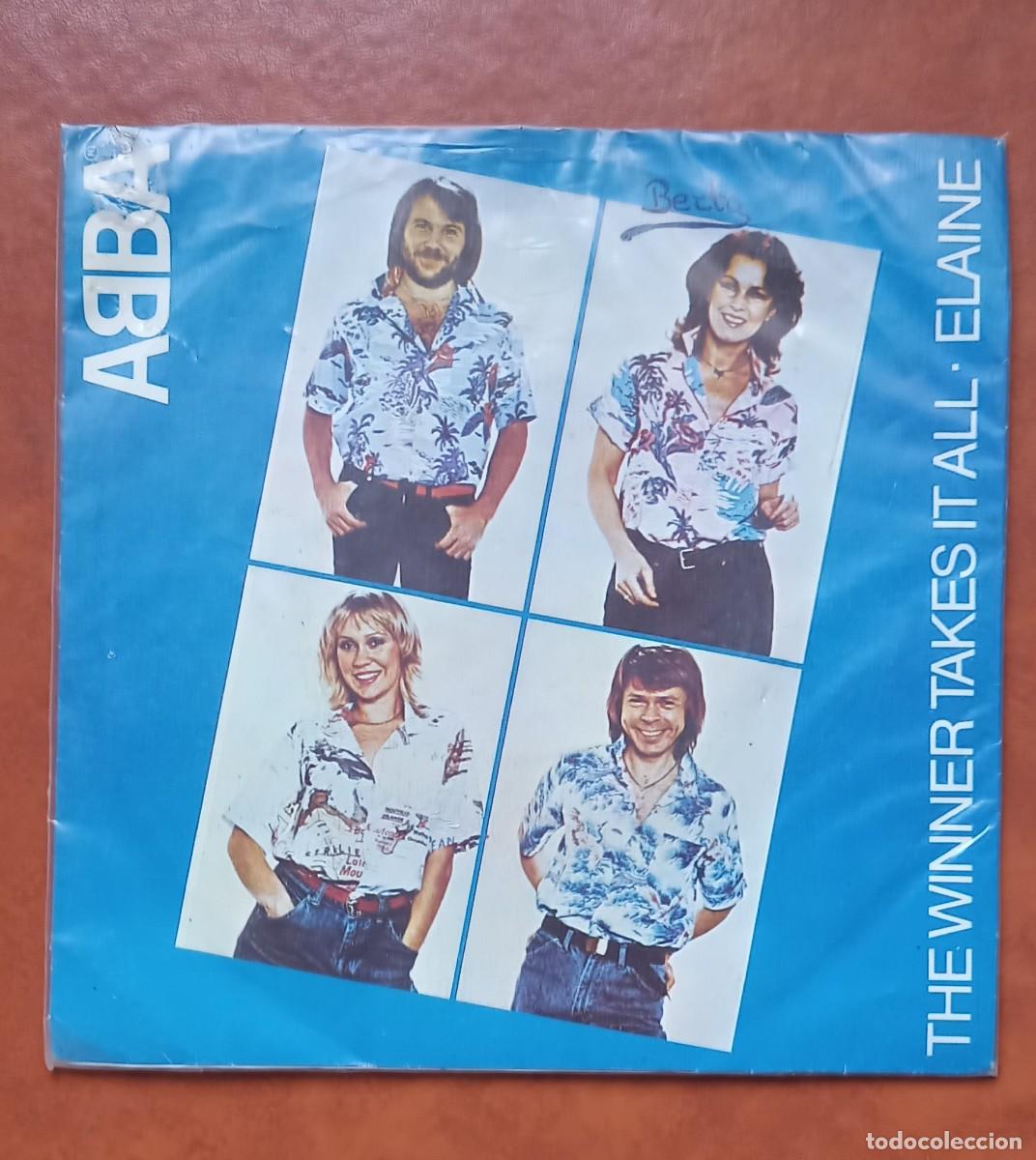 Discos de vinilo: ABBA - The Winner Takes It All / Elaine (7&rdquo; Vinyl Single)