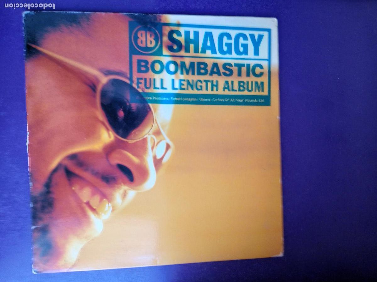 Discos de vinilo: Shaggy &lrm;&ndash; Boombastic (Full Length Album) - LP VIRGIN 1995 - ELECTRONICA REGGAE DUB - CON USO LEVE