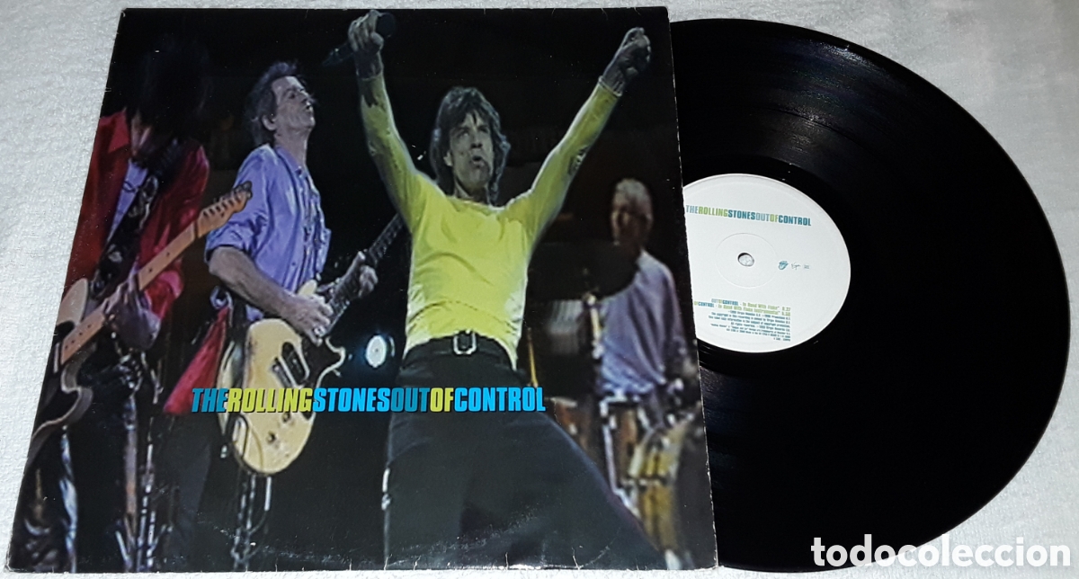 Discos de vinilo: MAXI - THE ROLLING STONES - OUT OF CONTROL