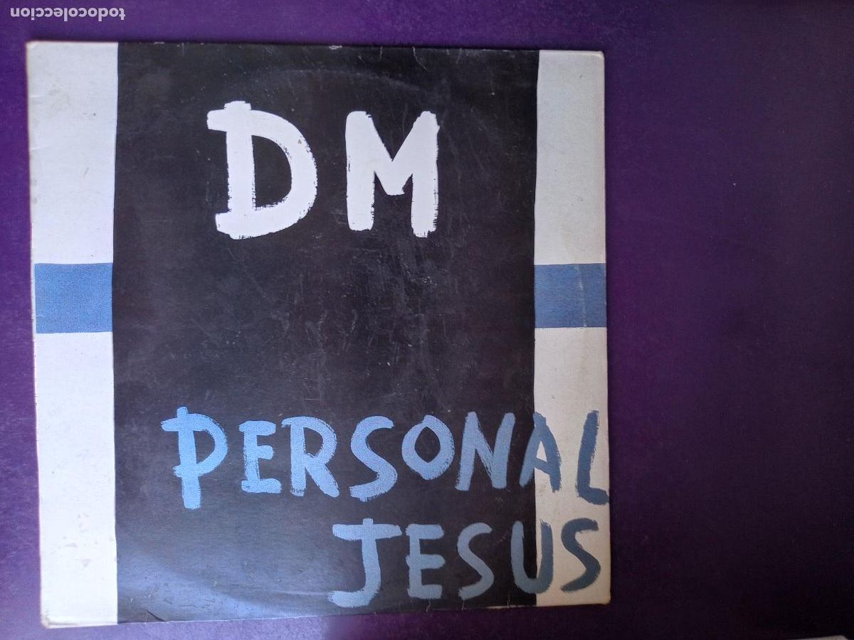 Discos de vinilo: Depeche Mode &ndash; Personal Jesus - MAXI MUTE 1989 EDICION INGLESA, POCO USO EN VINILO